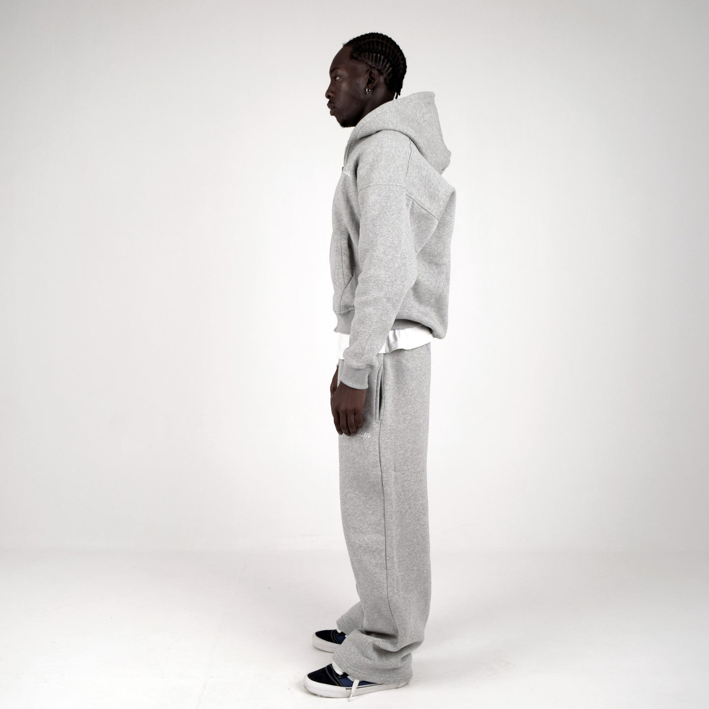 HEATHER GREY HOODIE
