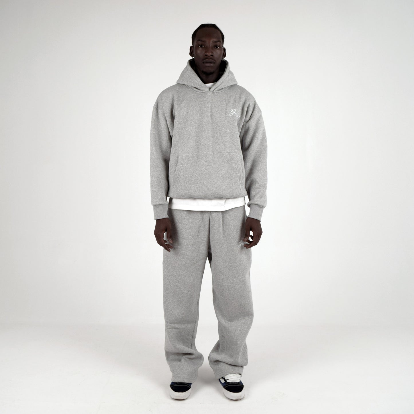 HEATHER GREY HOODIE