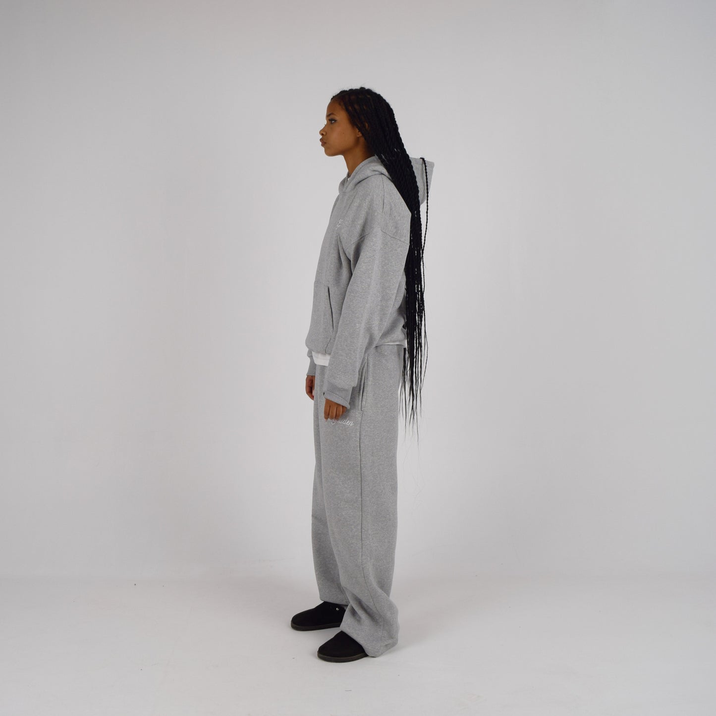 HEATHER GREY HOODIE