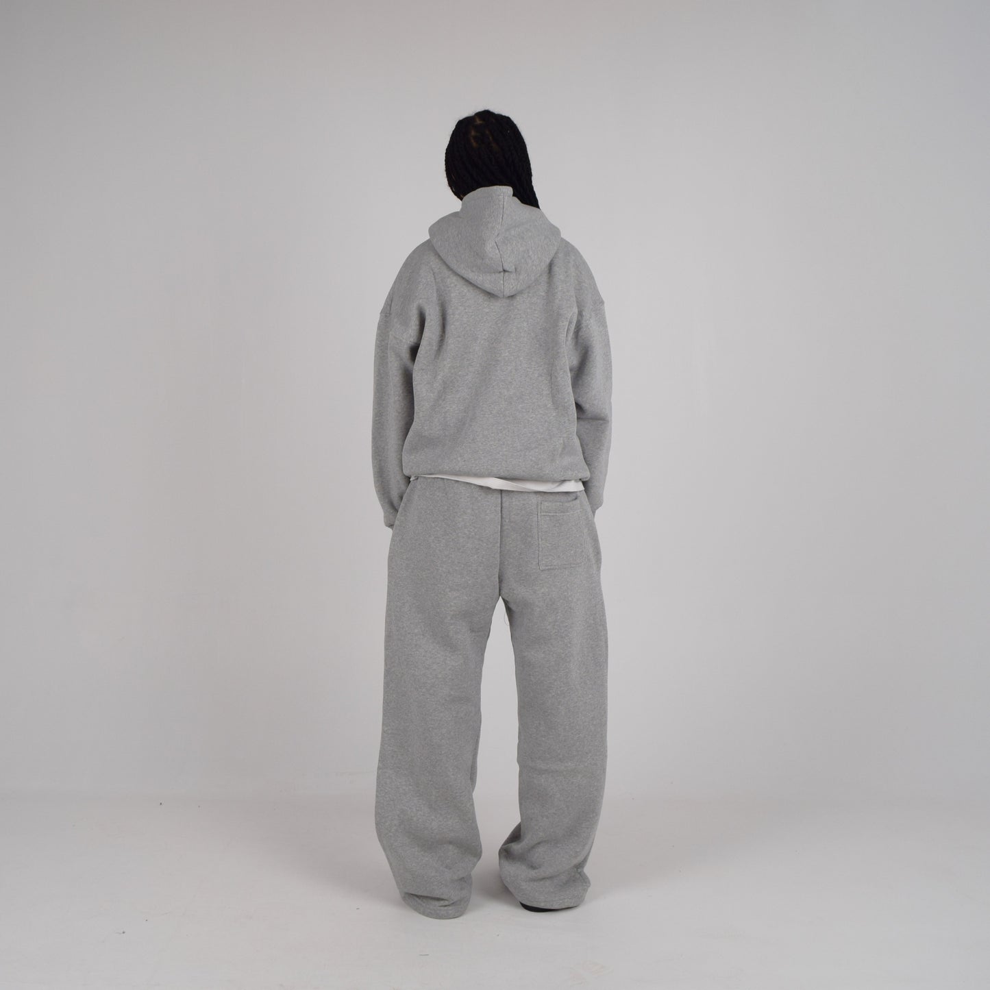 HEATHER GREY HOODIE
