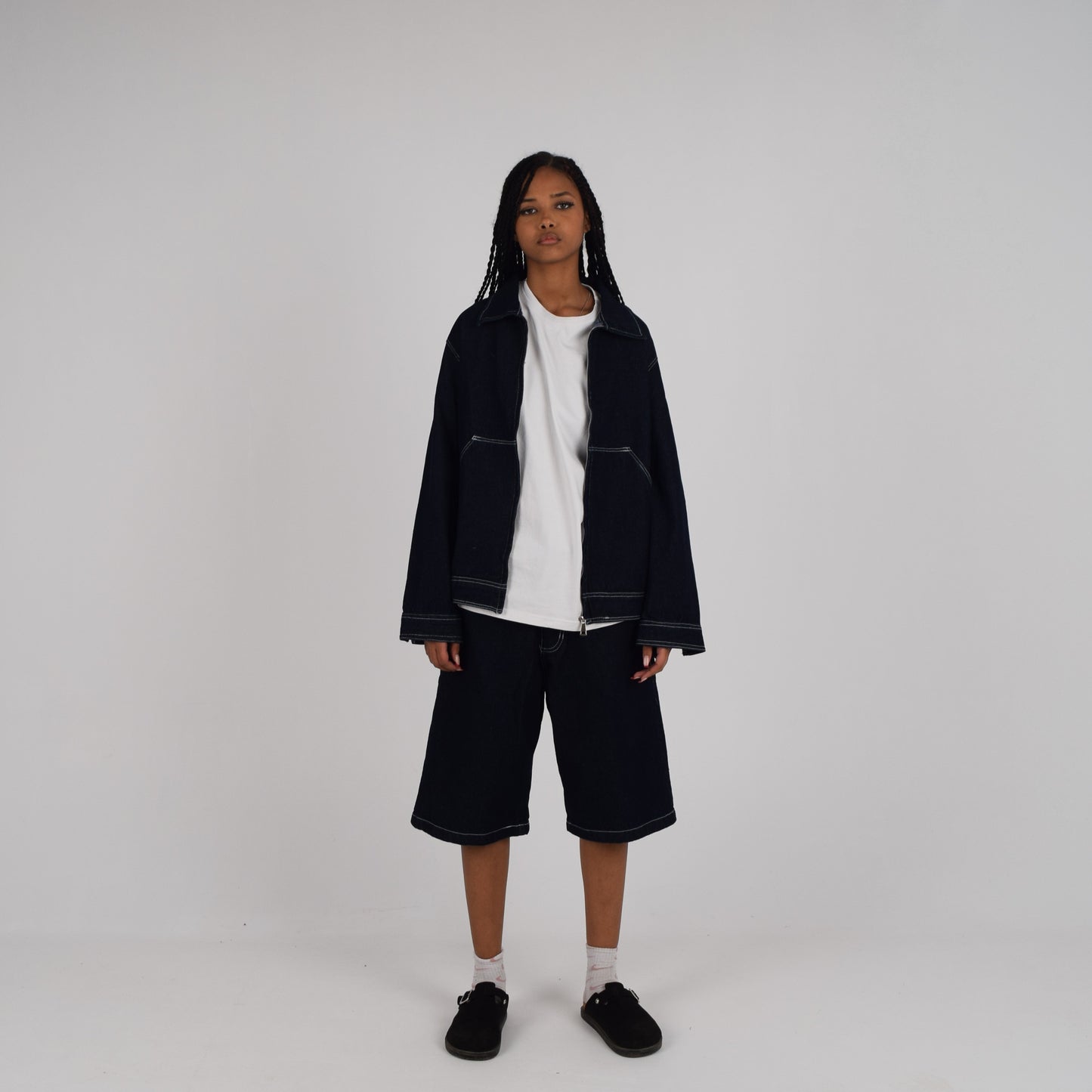 RAW DENIM JACKET