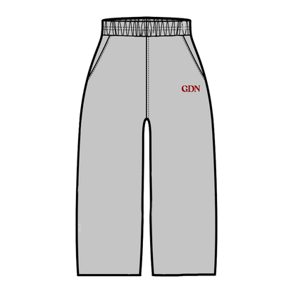 GREY BAGGY SWEATPANTS