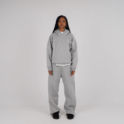 HEATHER GREY HOODIE