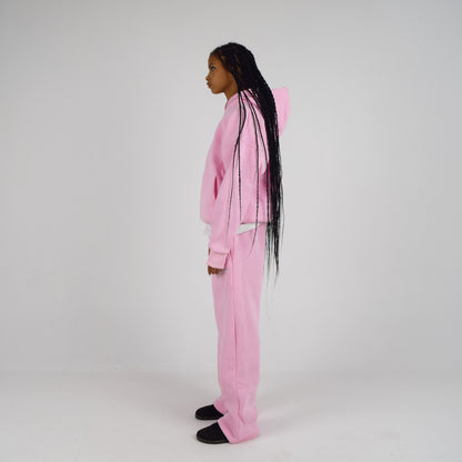 BABY PINK HOODIE