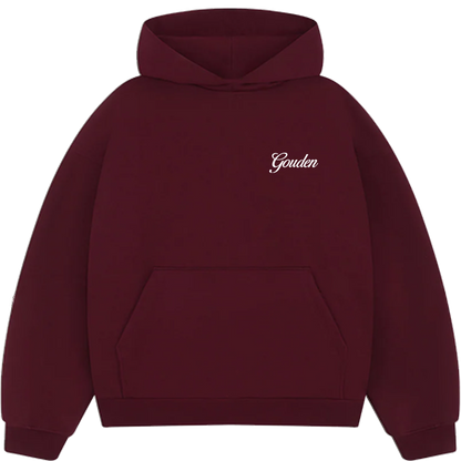 BURGUNDY HOODIE