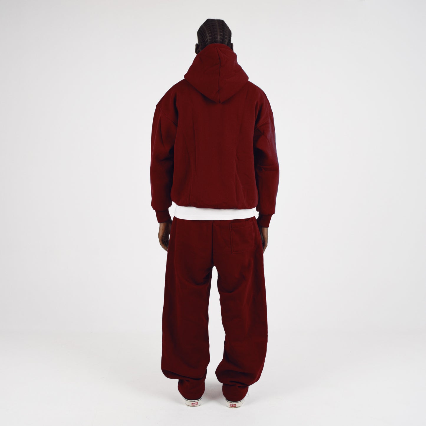 BURGUNDY SWEATPANTS