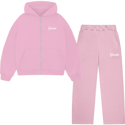 BABY PINK JACKET SET
